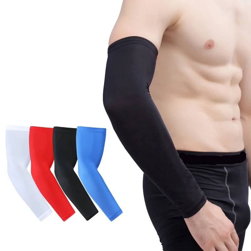 

1PCS Elbow Support Elastic Gym Sport Elbow Protective Pad Basketball Arm Sleeve Elbow Brace