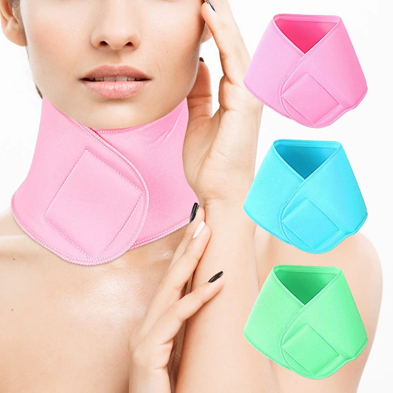

1PC Gel SPA Neck Wrap Mask Moisturizing Belt Beauty Skin Neck Care Women Neck Mask Mask Moisturizing Belt Beauty