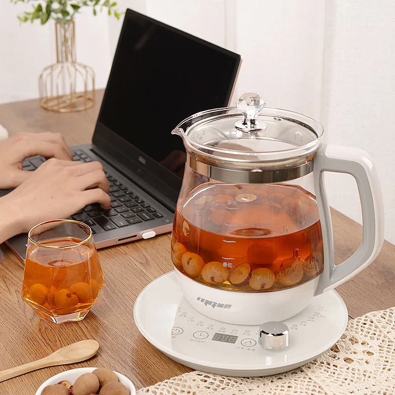 

Mengde health pot high borosilicate glass flower tea cup multifunctional intelligent electric kettle tea boiling device