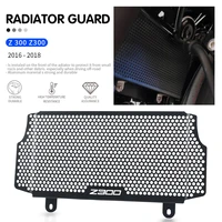 motorcycle radiator guard grille water tank protector cover for kawasaki ninja 300 z300 2016 2017 2018 oil cooler guard cover