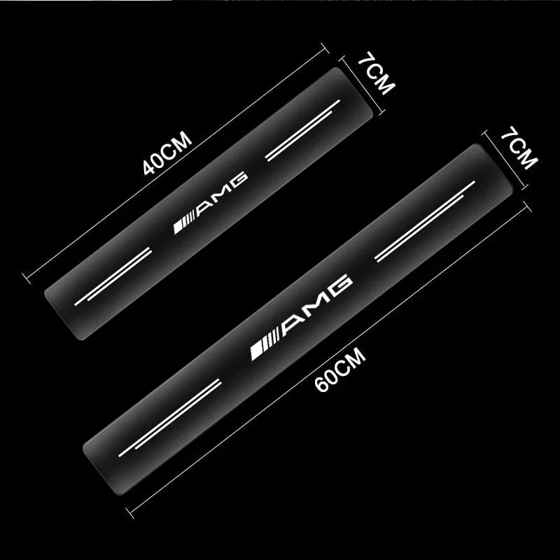 4 шт. наклейки для Mercedes Benz AMG C E S A CLC clase W205 W176 W177