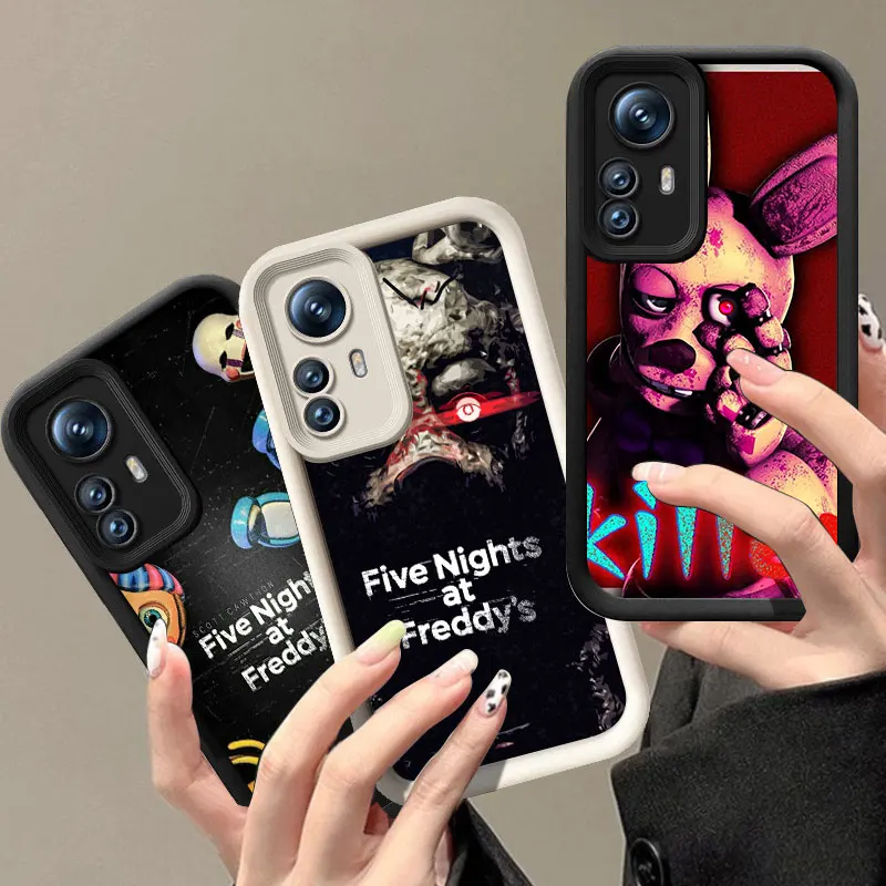 Fnaf Five-nights-At-Freddys Phone Case For Xiaomi 11i 11 Lite 12 14T Redmi Note 10 11T 13 Pro 5G Plus 11S 12S