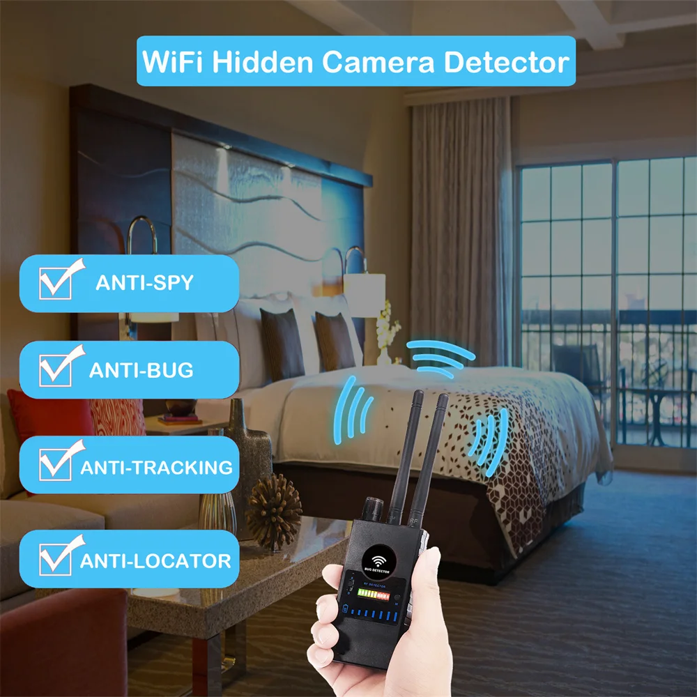 Беспроводной детектор радиочастотного сигнала G528B профессиональный GSM GPS-трекер