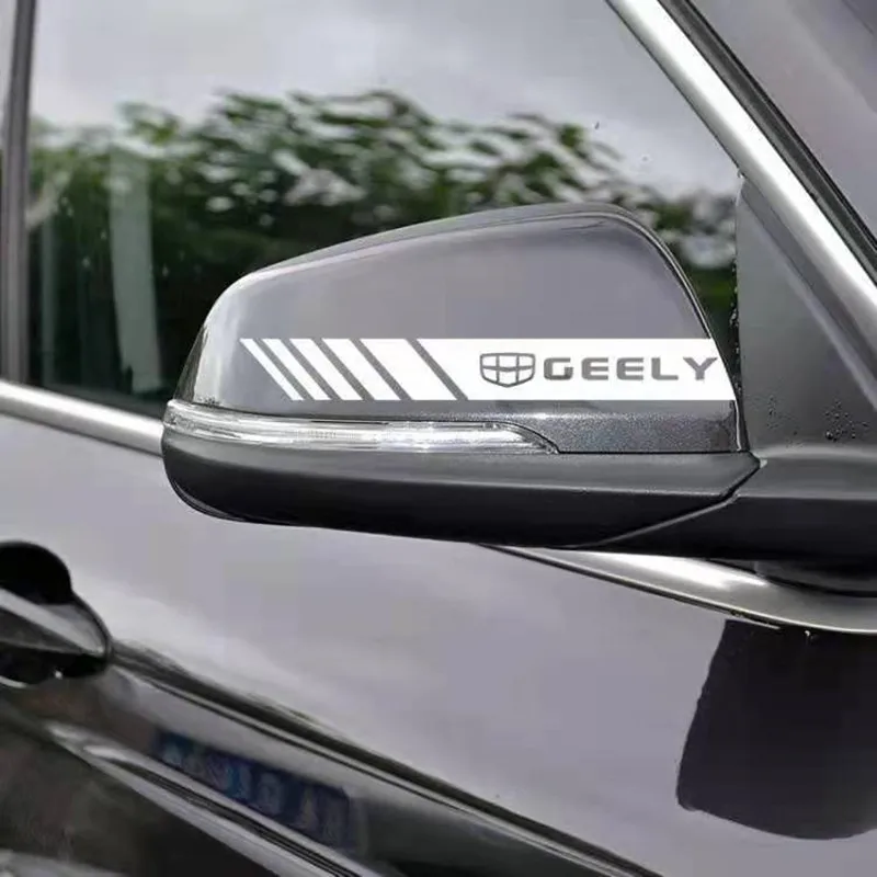 Фото 2 шт., декоративные наклейки на зеркало заднего вида для Seat ibiza 6j 6l fr Ateca Altea xl leon 2 ateca fr Leon ibi №5