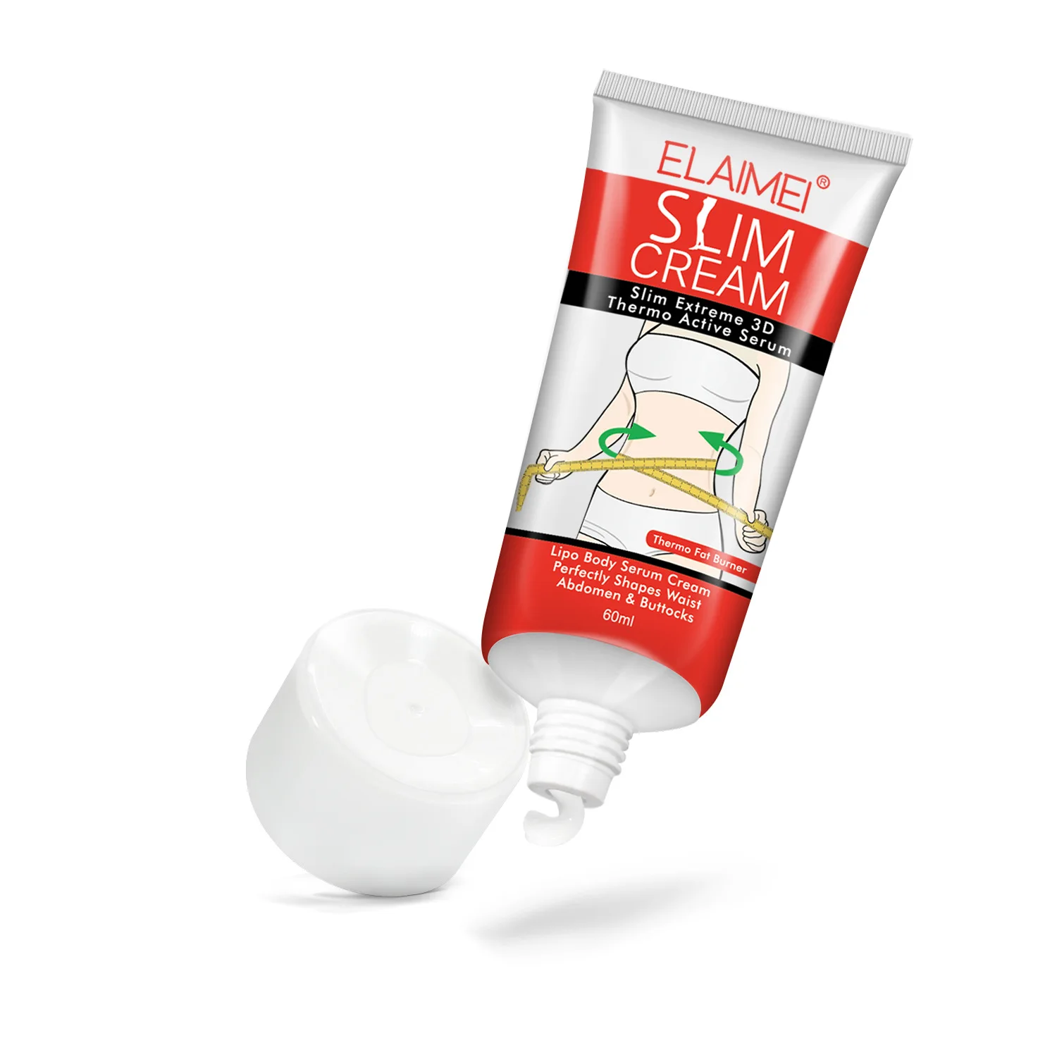 

60ml Slimming Cream Weight Loss Slim Cream Waist Arm Leg Fat Burning Cream Health Care Body Massage Cream