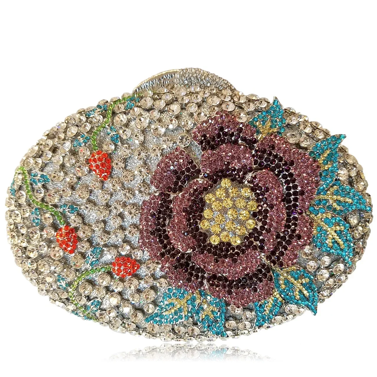 Большая гусиная яйца одна Цветочная Алмазная обеденная сумка с алмазным