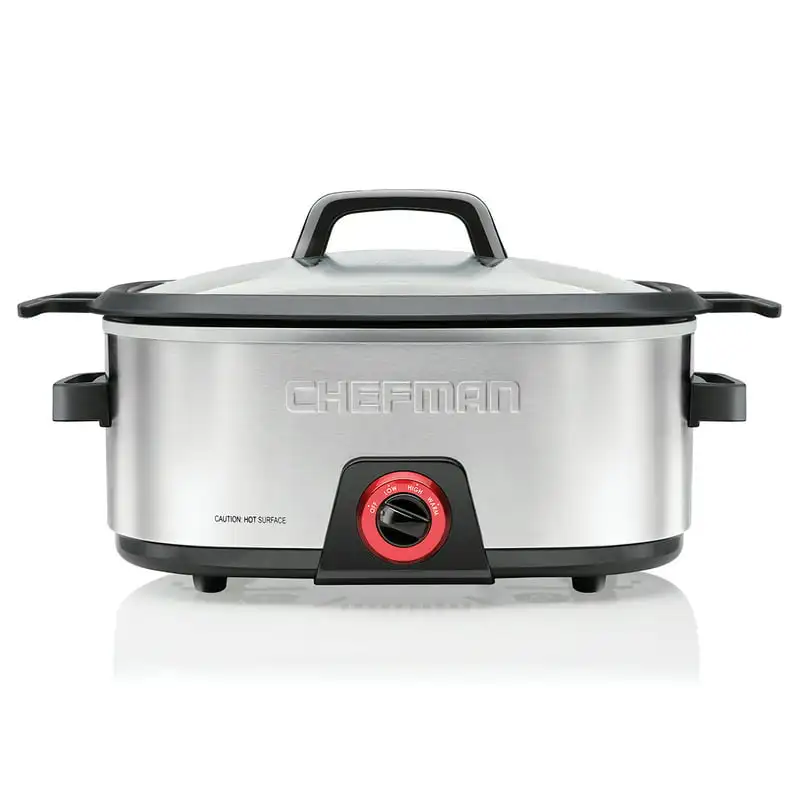 

Slow Cooker, Stovetop & Oven-Safe, Removable Insert, Nonstick & Dishwasher-Safe Interior