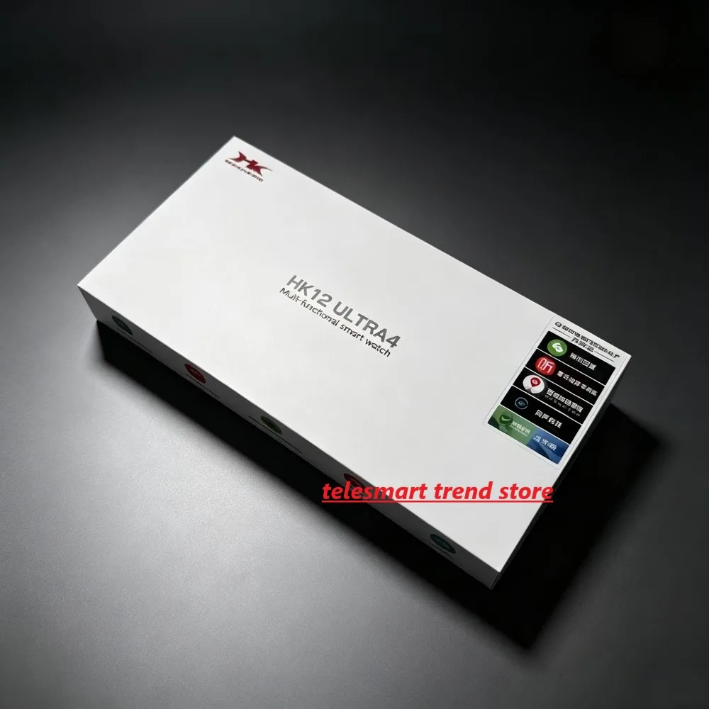 Фото Умные часы Huahong Amoled HK12 Ultra4, спортивные, прочные, водонепроницаемые, уровень IP68, серия HK12U4, 12 HK12 Ultra 4. №3
