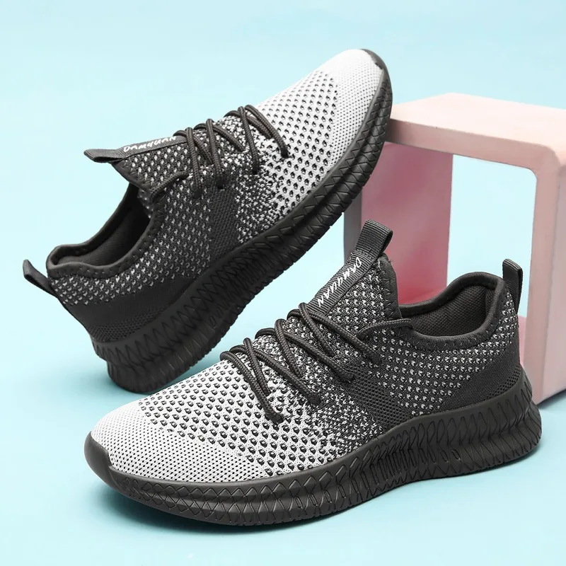 Кроссовки женские вязаные для бега и ходьбы большие размеры 39-46