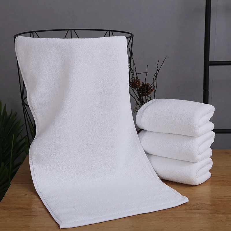 

pure cotton white towel bath towel 12