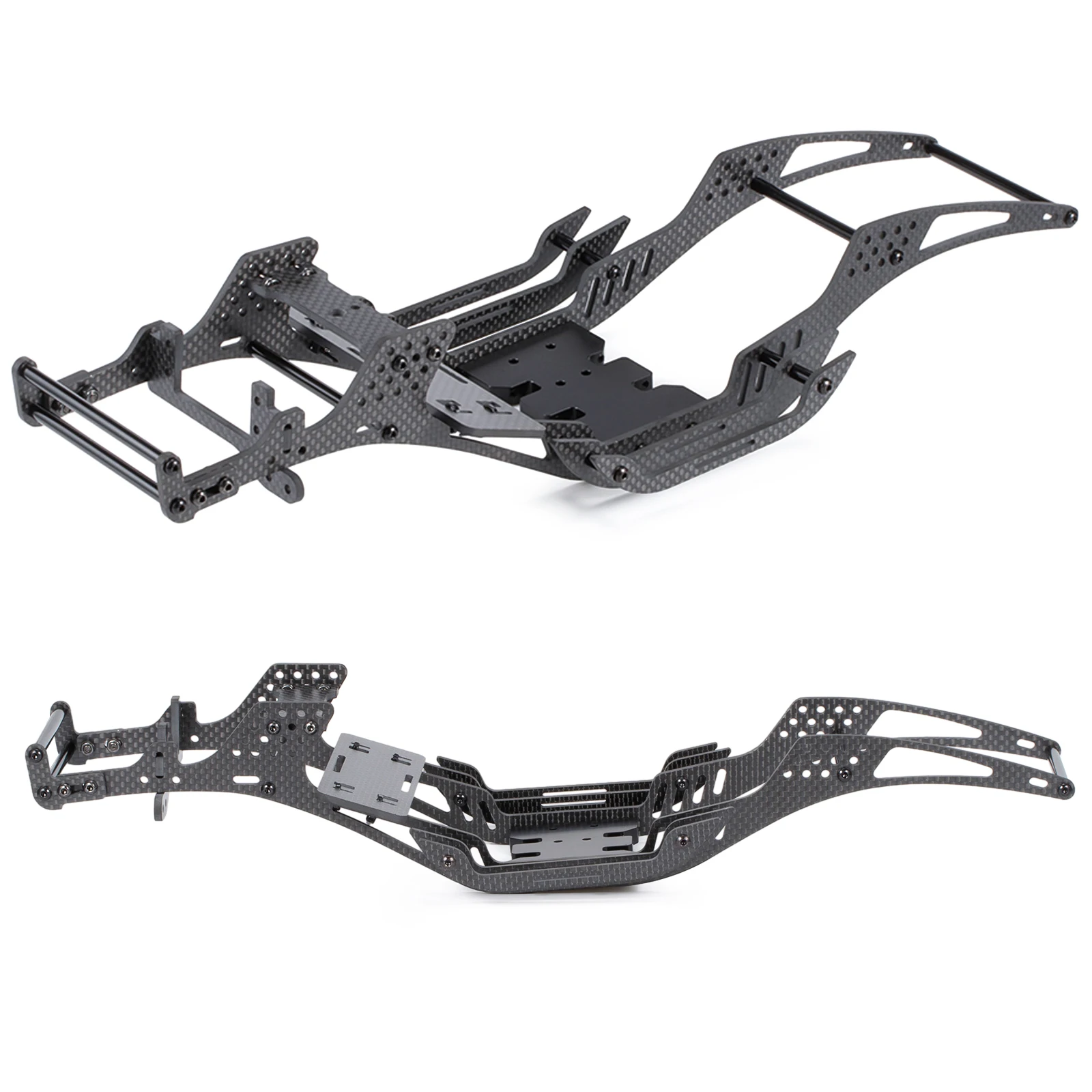 Bon Fiber Lcg Chassis Kit For Axial Scx10 Ii Element Rc Enduro Trail Truck Builders
