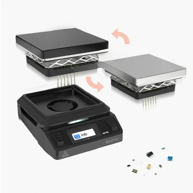 MHP50 IntelligentHot пластинчатый подогреватель 50x50 мм Ремонт печатной платы