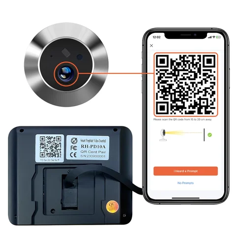 JEATONE Дверной звонок Tuya Smart 3MP