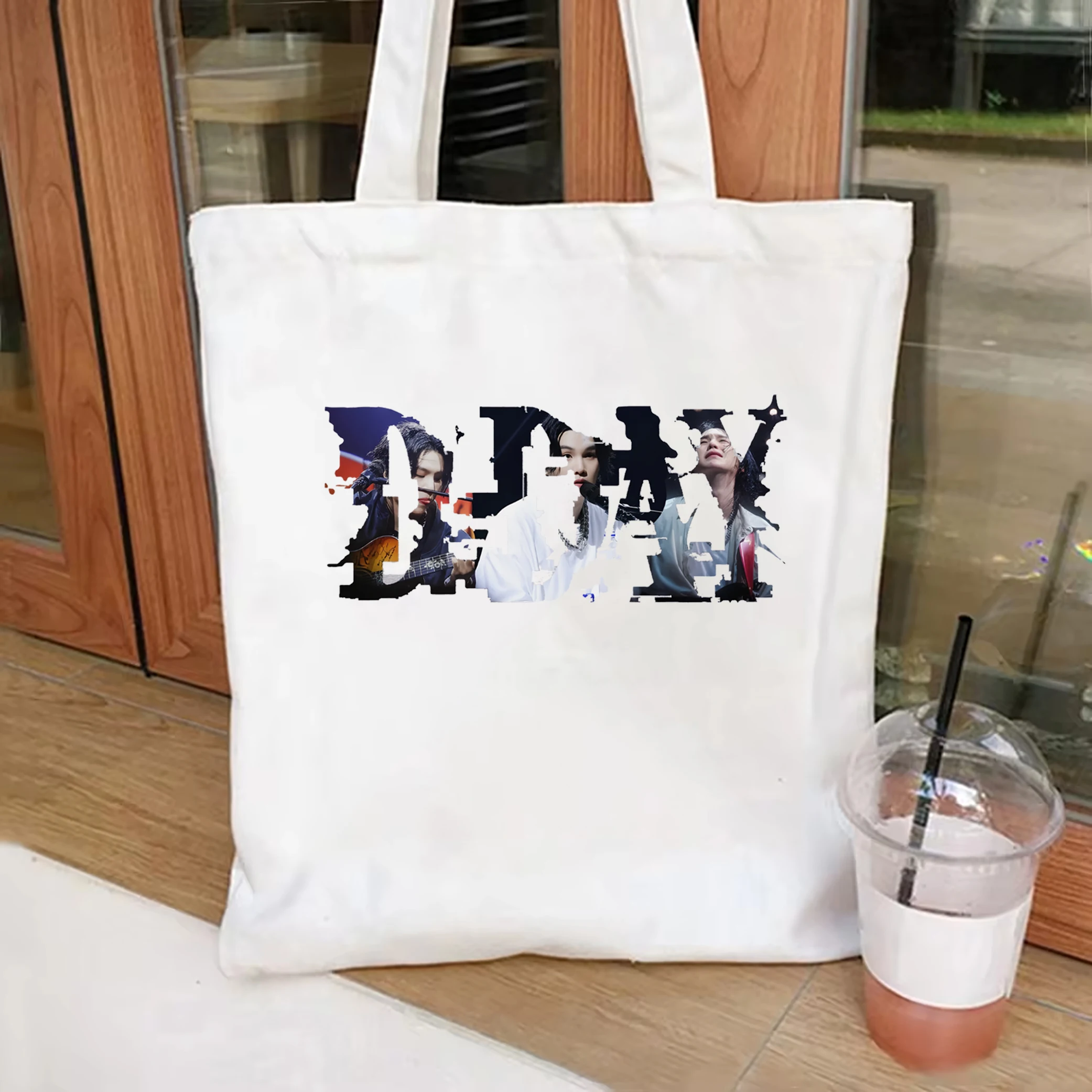 Деловая Большая Сумка D-Day. Женская Модная Холщовая На Плечо С Принтом Фильмов.