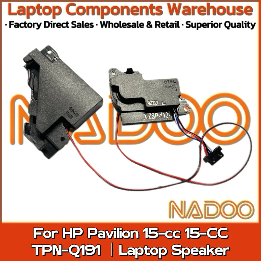 Фото Новый оригинальный аудиодинамик для ноутбука HP Pavilion 15-cc 15-CC TPN-Q191, встроенный динамик, аудиосистема №1