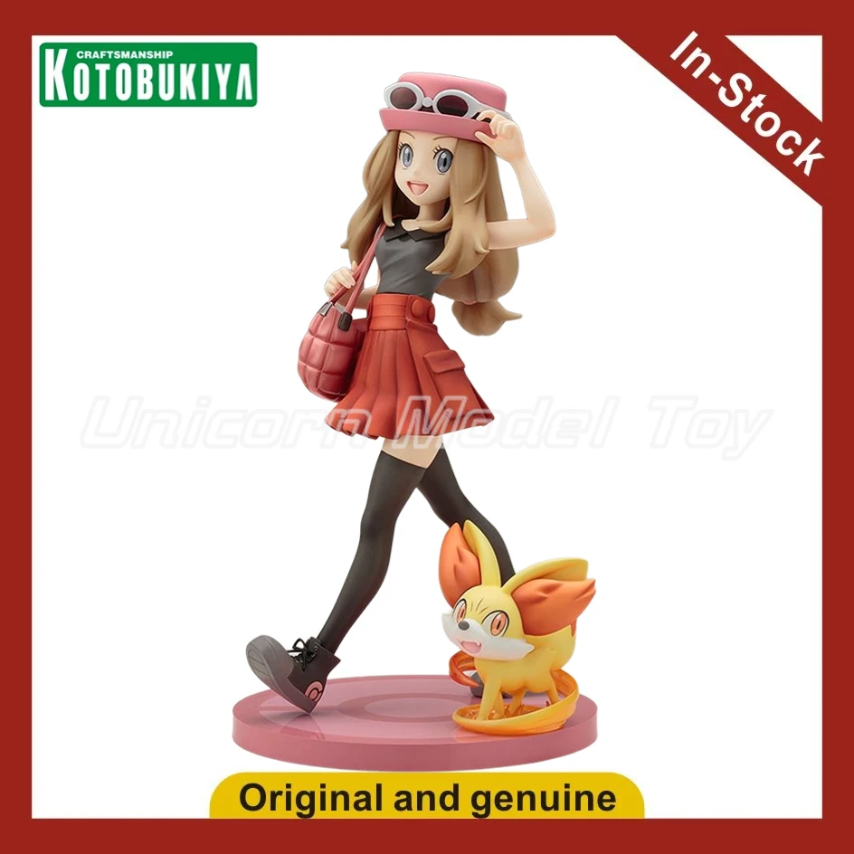 Фото 【UA】 KOTOBUKIYA ARTFX J Фигурка Покемон Салина + Файрфокс, масштаб 1/8, коллекционная модель, игрушка, подарок №1