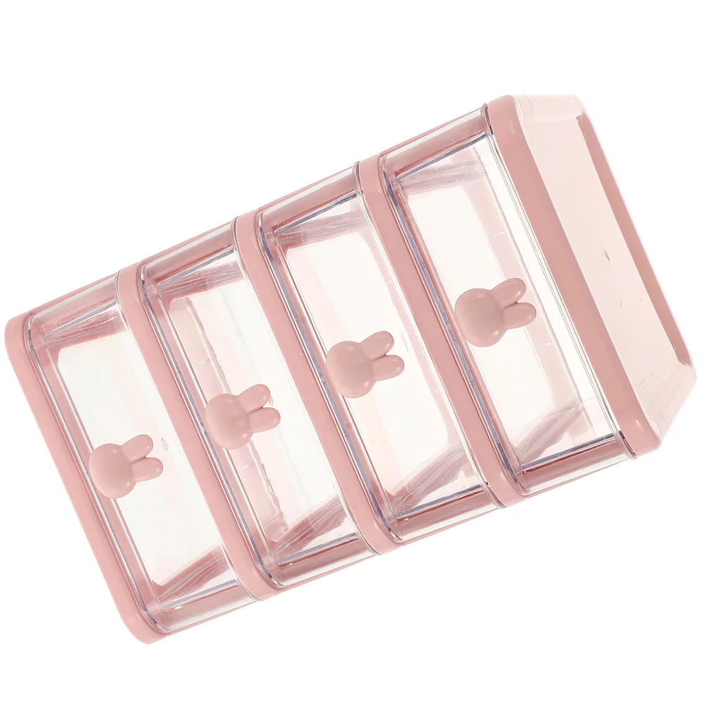 

Organizer Desktop Storage Box Child Makeup Case Craft Cabinet Plastic Multi-function