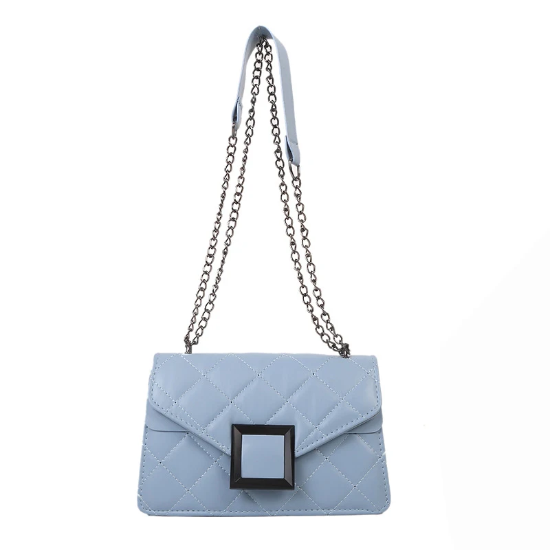 

Fashion Crossbody Bags Women Flap Chain Casual All-match Rhombus Small Square Bag Advanced Texture Armpit Shoulder Bags Female