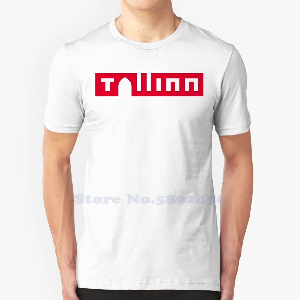 

Tallinn Brand Logo High-quality T Shirts 2023 Fashion T-shirt New Graphic Tee