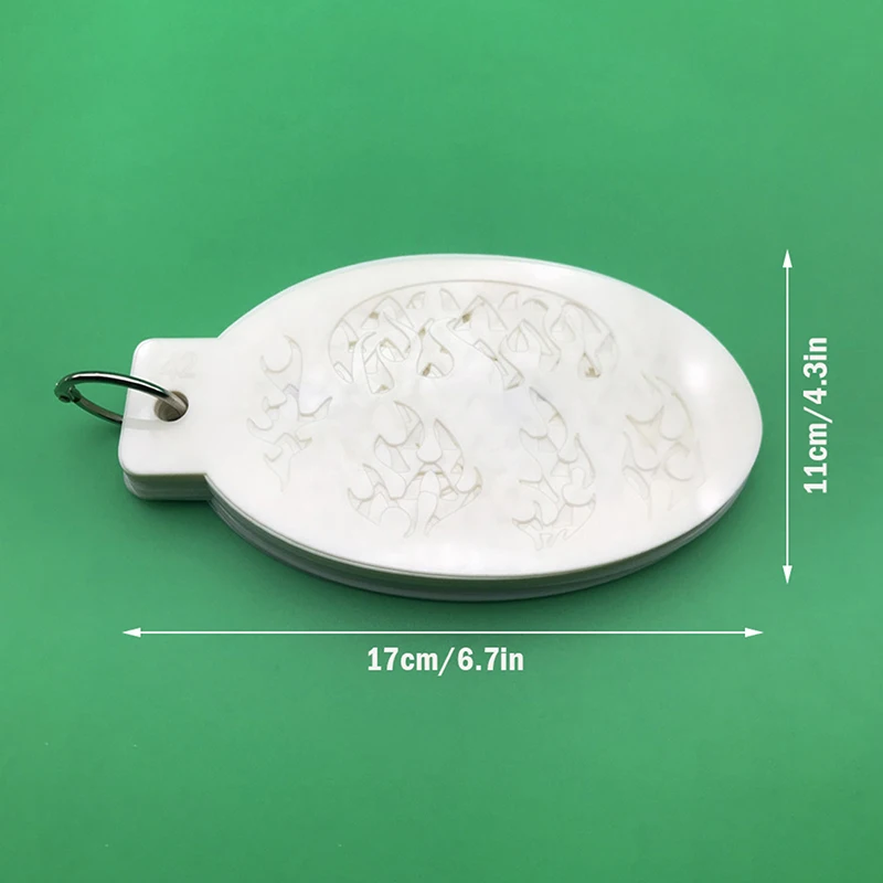 42 шт./компл. Зеркальные Пластиковые шаблоны для макияжа |