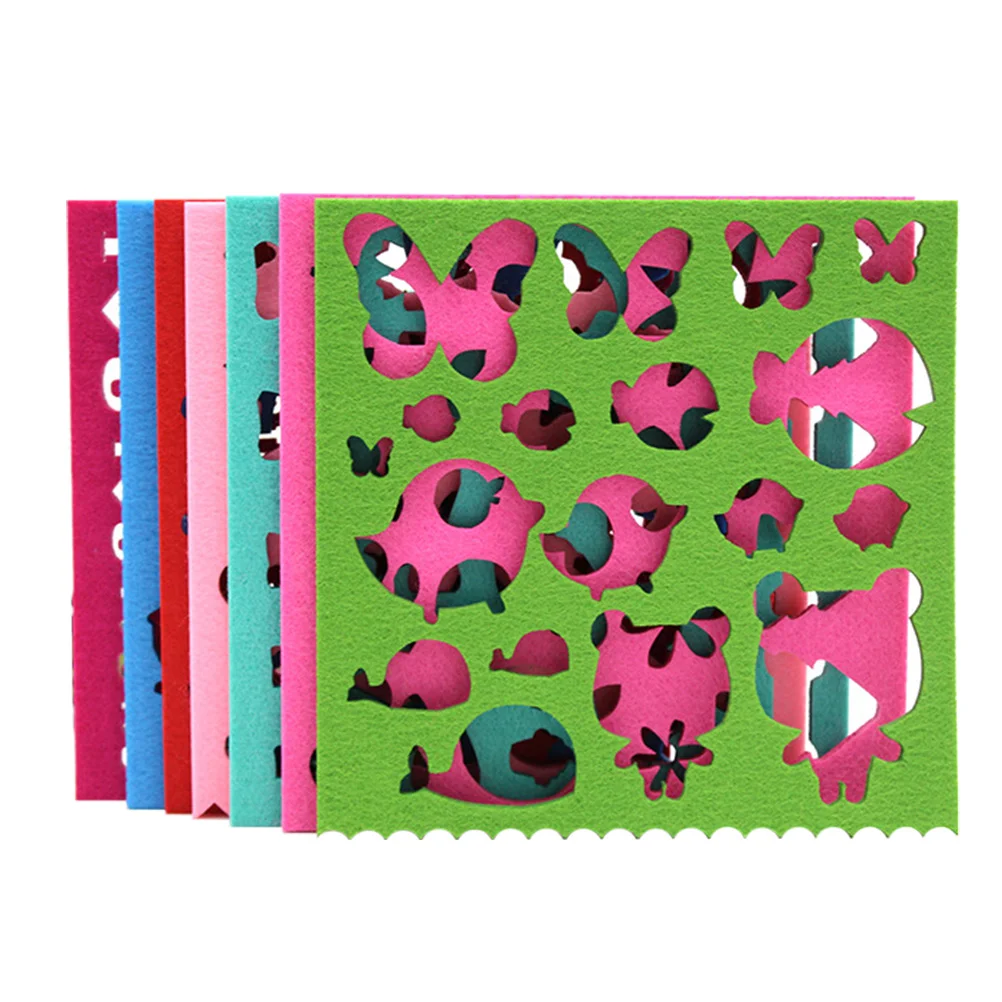 

Needle Felting Mold Felt Applique Embroidery Template Diy Craft Stencil Shaping Wool Tool Beginner Poking Combpad Kit Templates