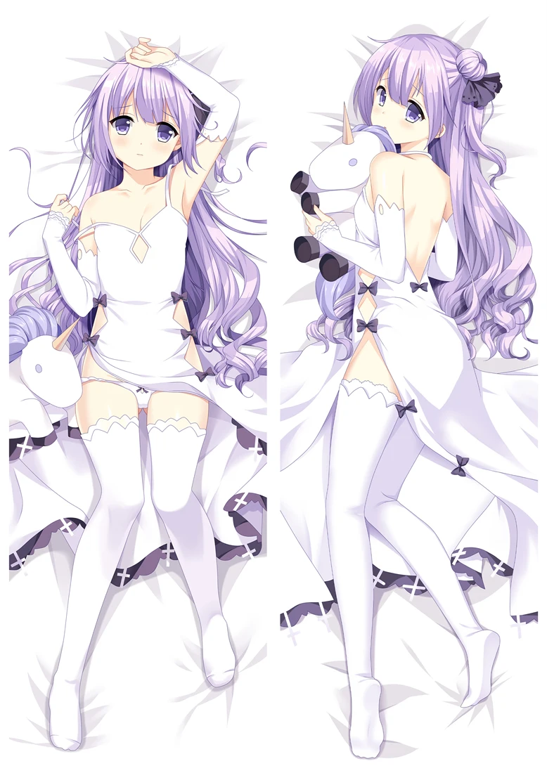 

Anime Hololive VTuber Gawr Gura Dakimakura Pillow Case Body Hugging Cushion Cover Bedding Decorate