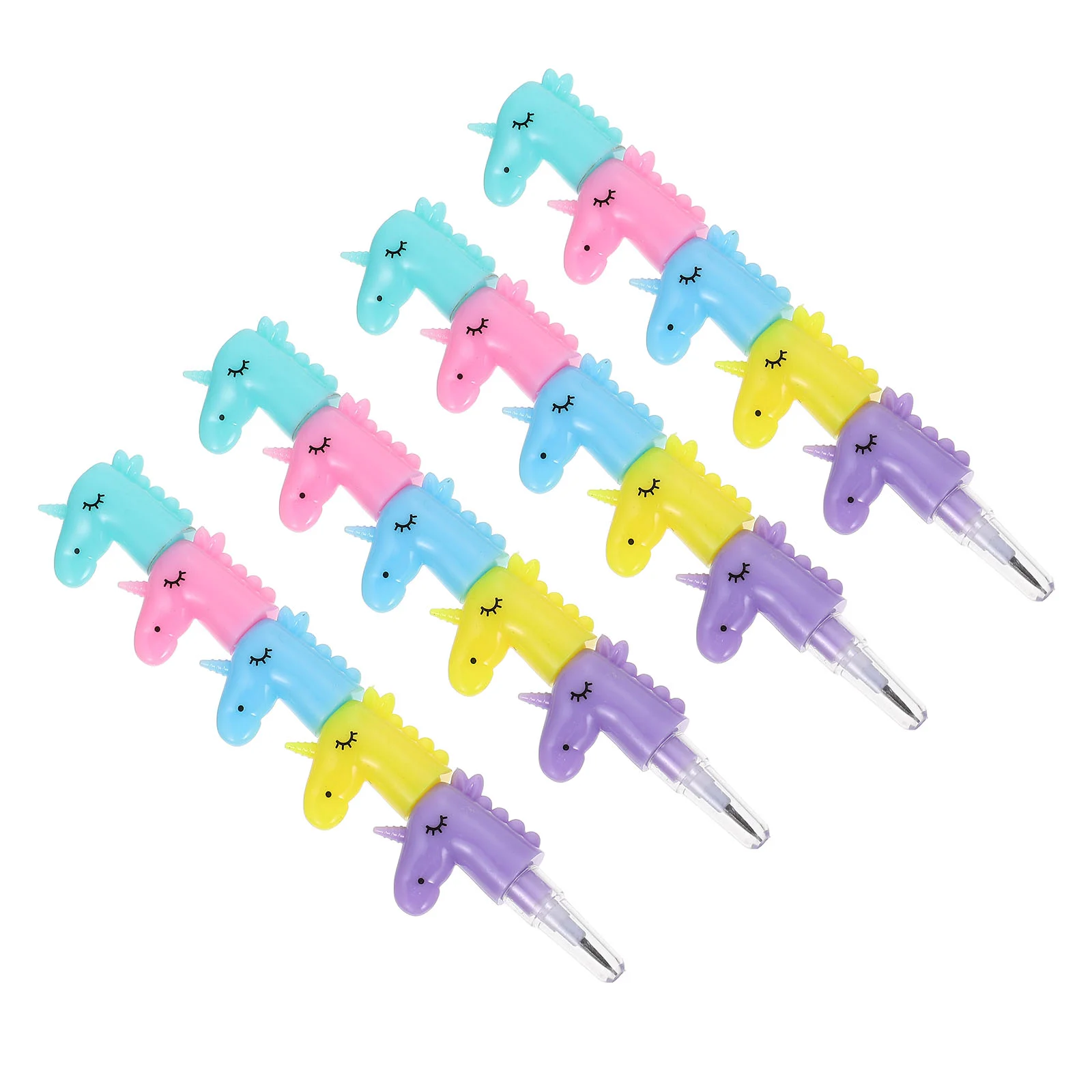 

Pencilsstackablekidspens Stacking Funny Fun Party Girls Cute Supplies Pen School Stationery Cool Writing Bulk Decorations Favors