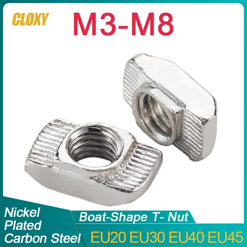 

CLOXY Слот Т-образная гайка M3 M4 M5 M6 M8 M10