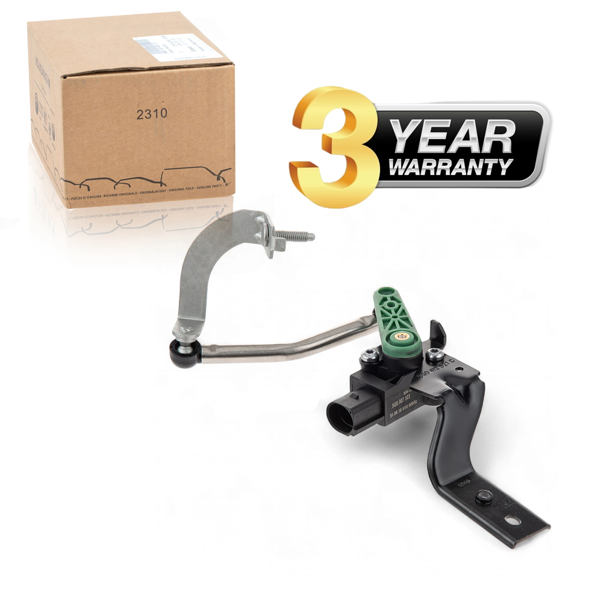 

Оригинальный датчик уровня передней левой фары 5Q0412521C для SEAT Leon 2013-18, Tarraco 2018-, SKODA Kodiaq 2016-, Octavia III 2012-20