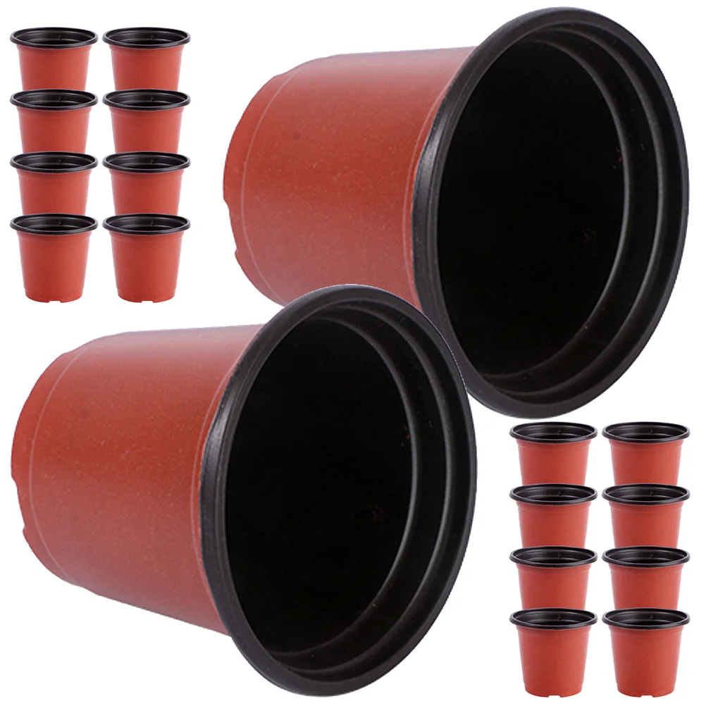 

100 Pcs Clear Plastic Container Pot Garden Supply Gardening Cup Succulent Plants Cultivation Paper Nursery Cups