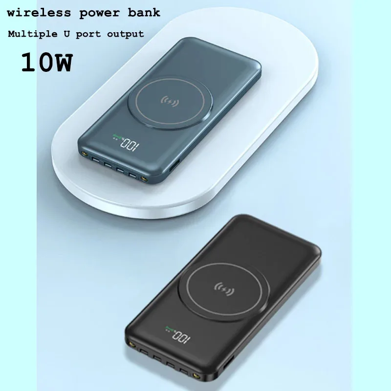 2024 Портативный 8000 мАч Magsafe Power Bank 10 Вт Qi Магнитный беспроводной внешний