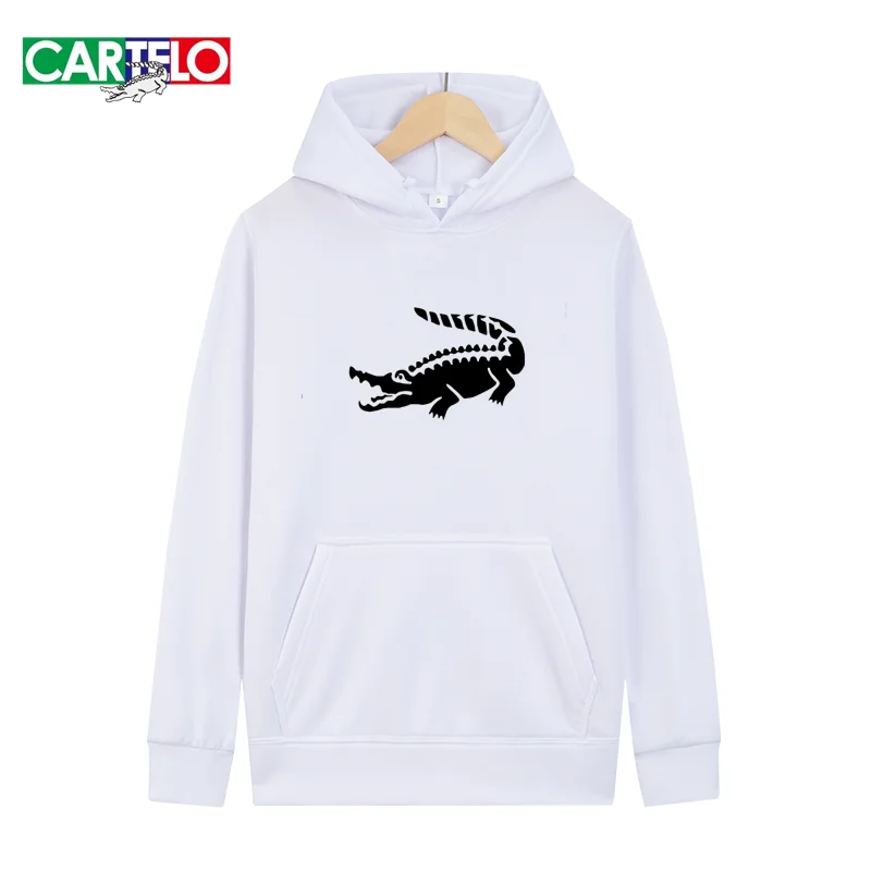 New Cartelo men's and women's fleece hoodie Sports casual long-sleeved warm autumn and winter hoodie
