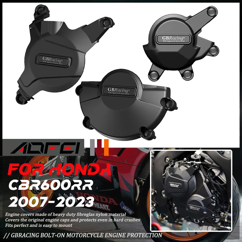 

Motorcycles Engine cover Protection case for case GB Racing For HONDA F5 CBR600RR CBR 600 RR 2007-2023 Engine Covers Protectors