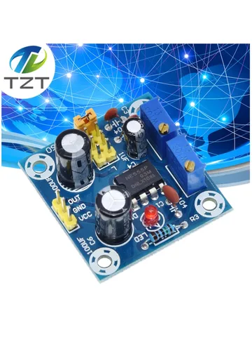 Модуль NE555P генератор прямоугольных сигналов TZT teng