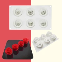 silicone mold valentines day silicone cake mold rose jelly mold stereo candle cake pop mold silicone bakeware silicon mould