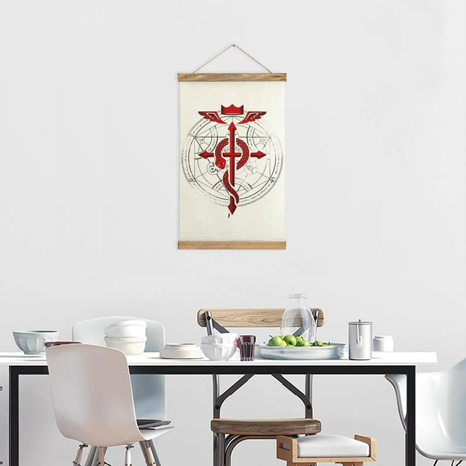 Картина &quotАлхимик Фламель&quot печать на холсте