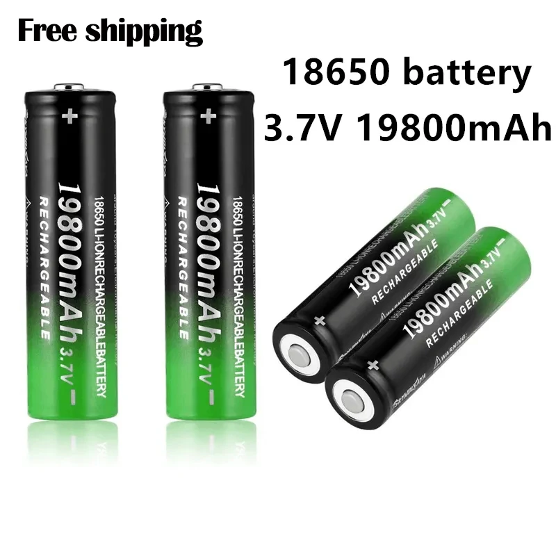 

Free Shipping Rechargeable Battery Original 2023NEW Hot Selling 18650 Lithium-ion 3.7V 19800MAH for Microphone Computers