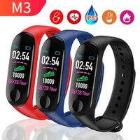 original m3 fitness watch color screen smart sports bracelet activity running tracker heart rate kids men ladies watch smart