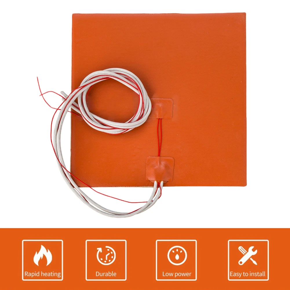Силиконовая грелка с водонепроницаемым резиновым слоем мощность 220 В 500 Вт для Ender