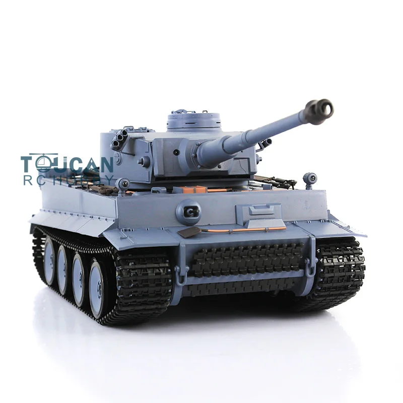 

US Stock 2.4Ghz Heng Long 1/16 Scale 7.0 Plastic Ver German Tiger I RTR RC Tank 3818 Model TH17233-SMT7