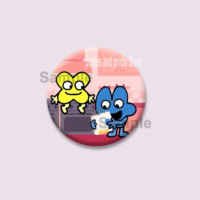 

Эмалированные значки BFDI