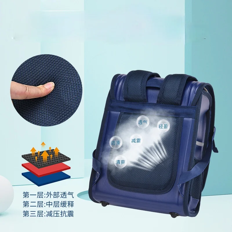 Japanese Children School bags for Girls boys Waterproof Orthopedic primay school Backpacks kids pu schoolbag mochila infantil