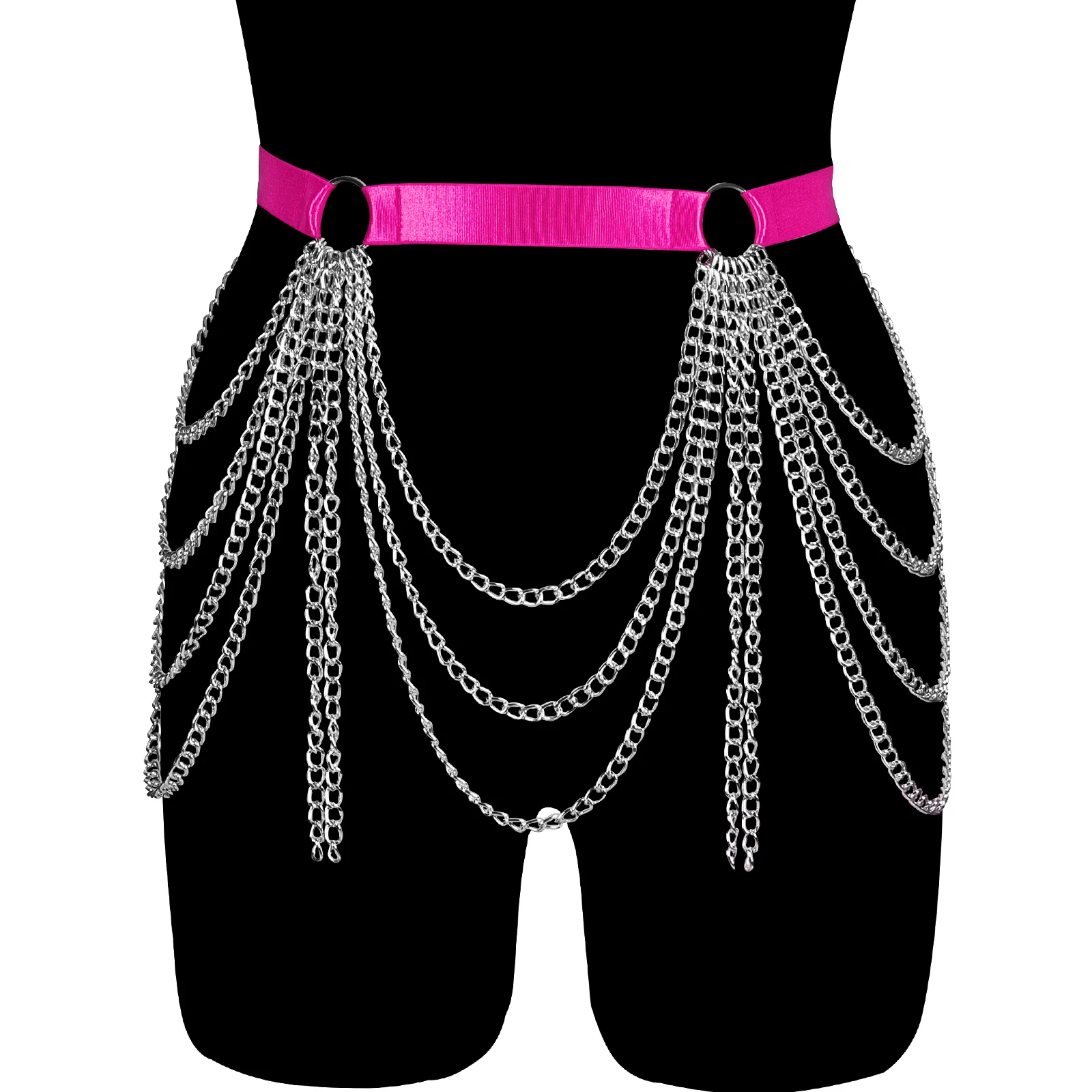 

Punk Waist stockings Garter Sexy Gothic Leg Garter Belt Harness Fetish Bondage Body Harness Belt Pole Dance