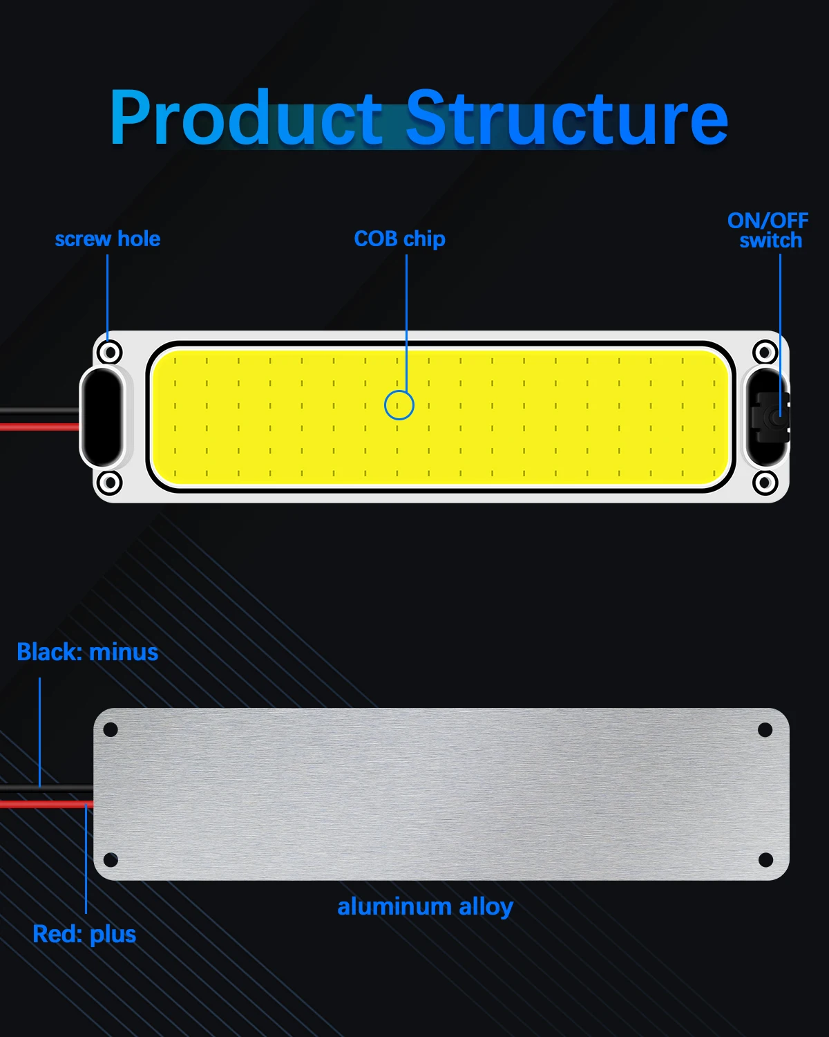 Fenikso Рабочий светильник светодиодный аксессуары для грузовиков внутреннего