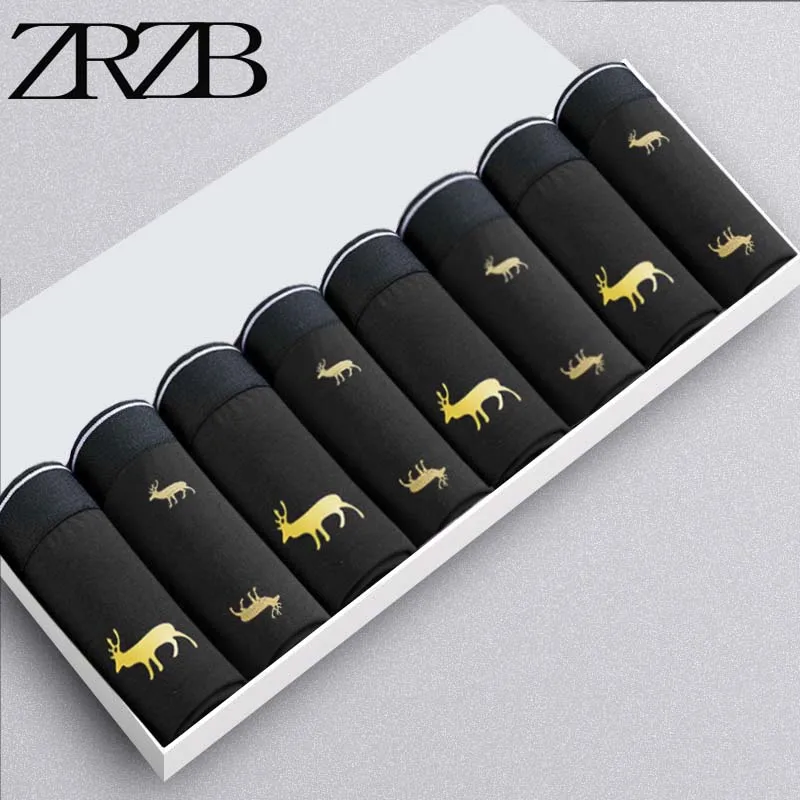 Трусы-боксеры мужские хлопковые пикантные трусы большие размеры