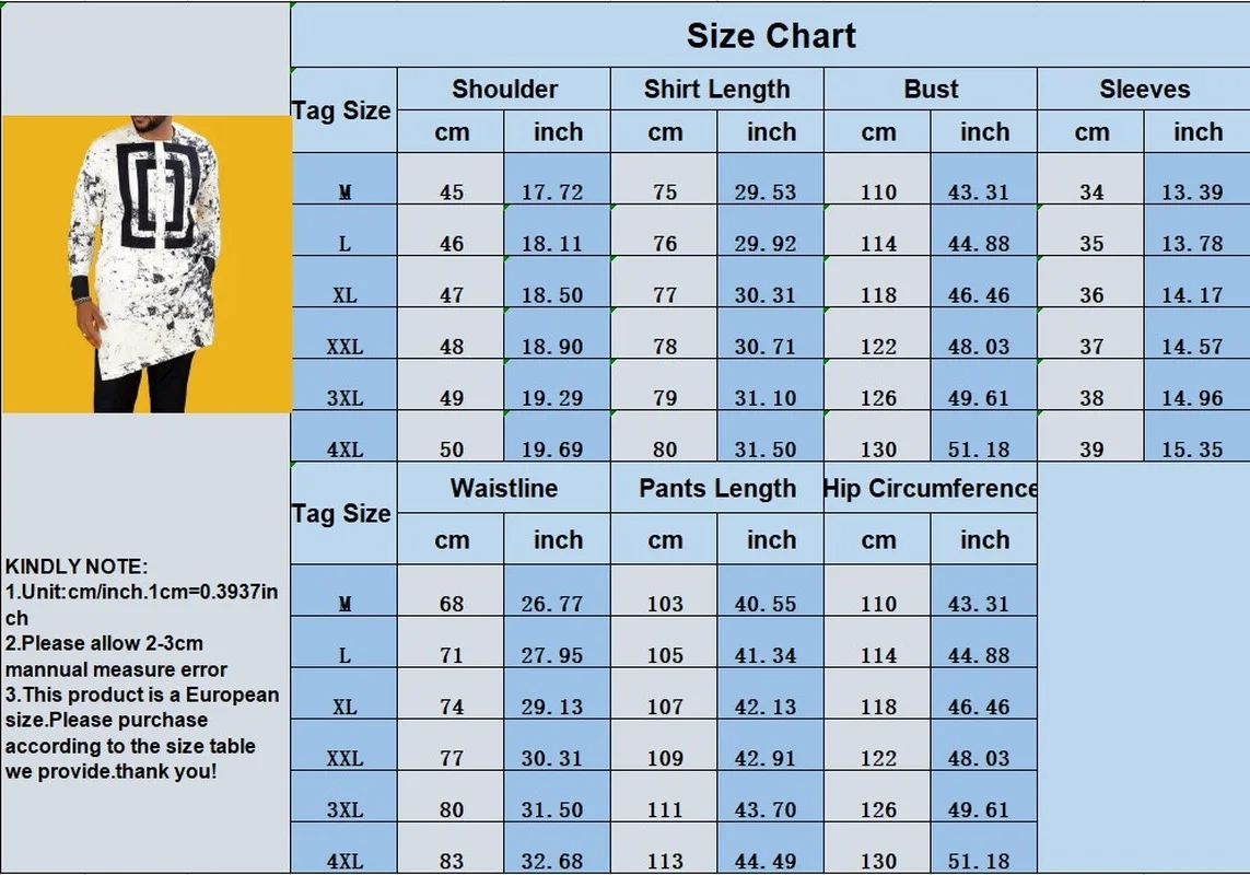 Ramadan Eid Muslim Fashion Men's Printed Casual Suit Arabic Shirt  European Clothing Camisas Estilo Europeo Pars Hombre Sets