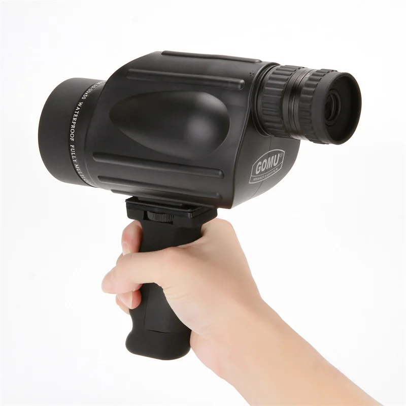 

Gomu 10-30X50 HD zoom waterproof telescope FMC Monocular Telescope brid Watch binoculars for hunting free shipping