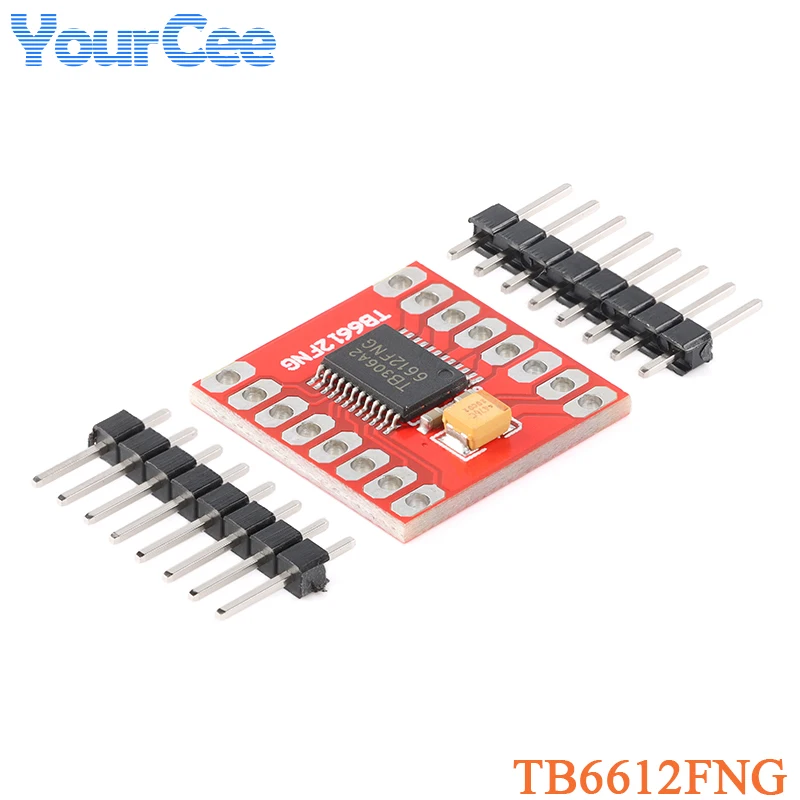 TB6612FNG двойной модуль драйвера двигателя TB6612 печатная плата для микроконтроллера Arduino лучше, чем L298N Electronic DIY