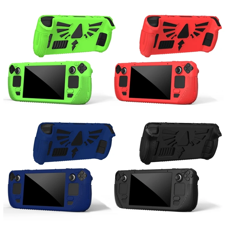 

Anti-Slip Protective Cover Compatible with Steam Deck Handheld Game Console Soft Case Protector Sleeve Accessories