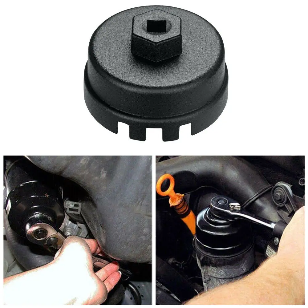 

Oil Filter Cap Wrench Cup Socket Remover Tool for Toyota Lexus 64MM
